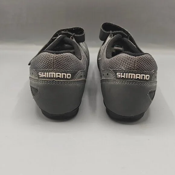 EUC Shimano SPD Men's Gray Cycling Mountain Bike Shoes US Sz 8.5 EUR 42 M-1206G - Picture 10 of 11